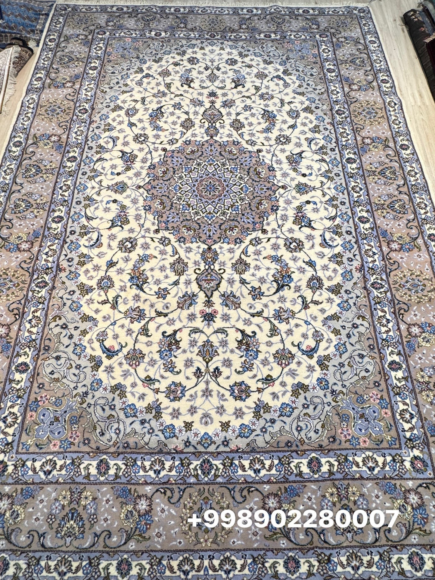 Wool Rug. Floral Persian Dream.