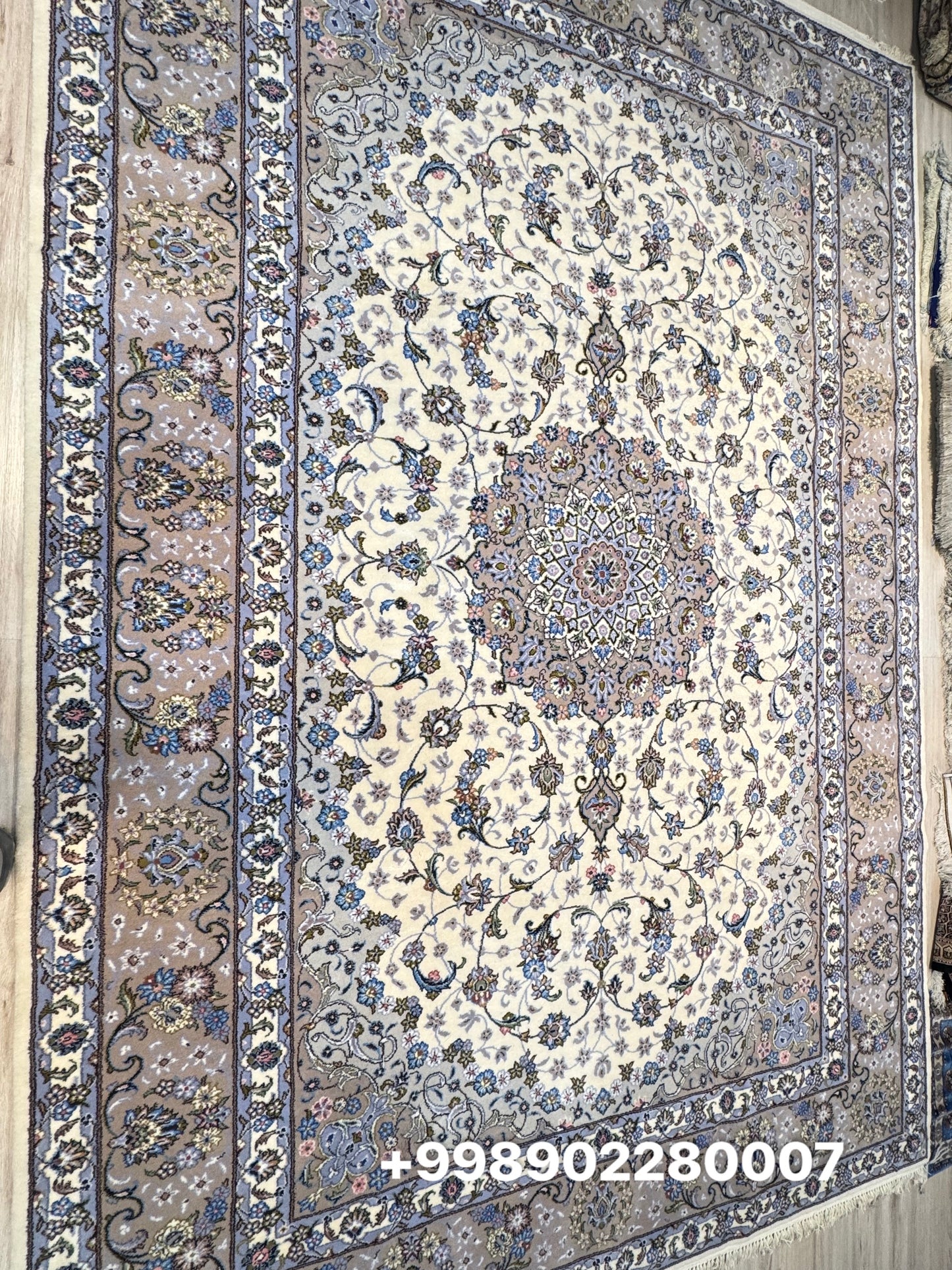 Wool Rug. Floral Persian Dream.