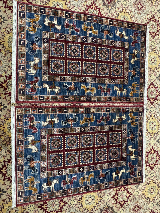 Wool Rug. Pazyryk.