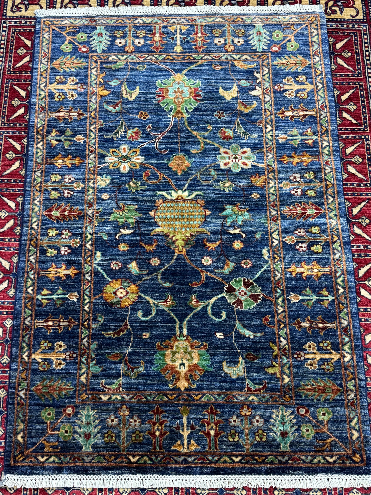 Wool Rug. Garden Bloom.