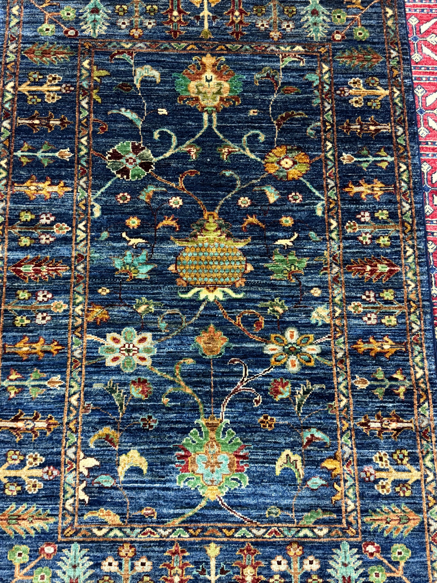 Wool Rug. Garden Bloom.