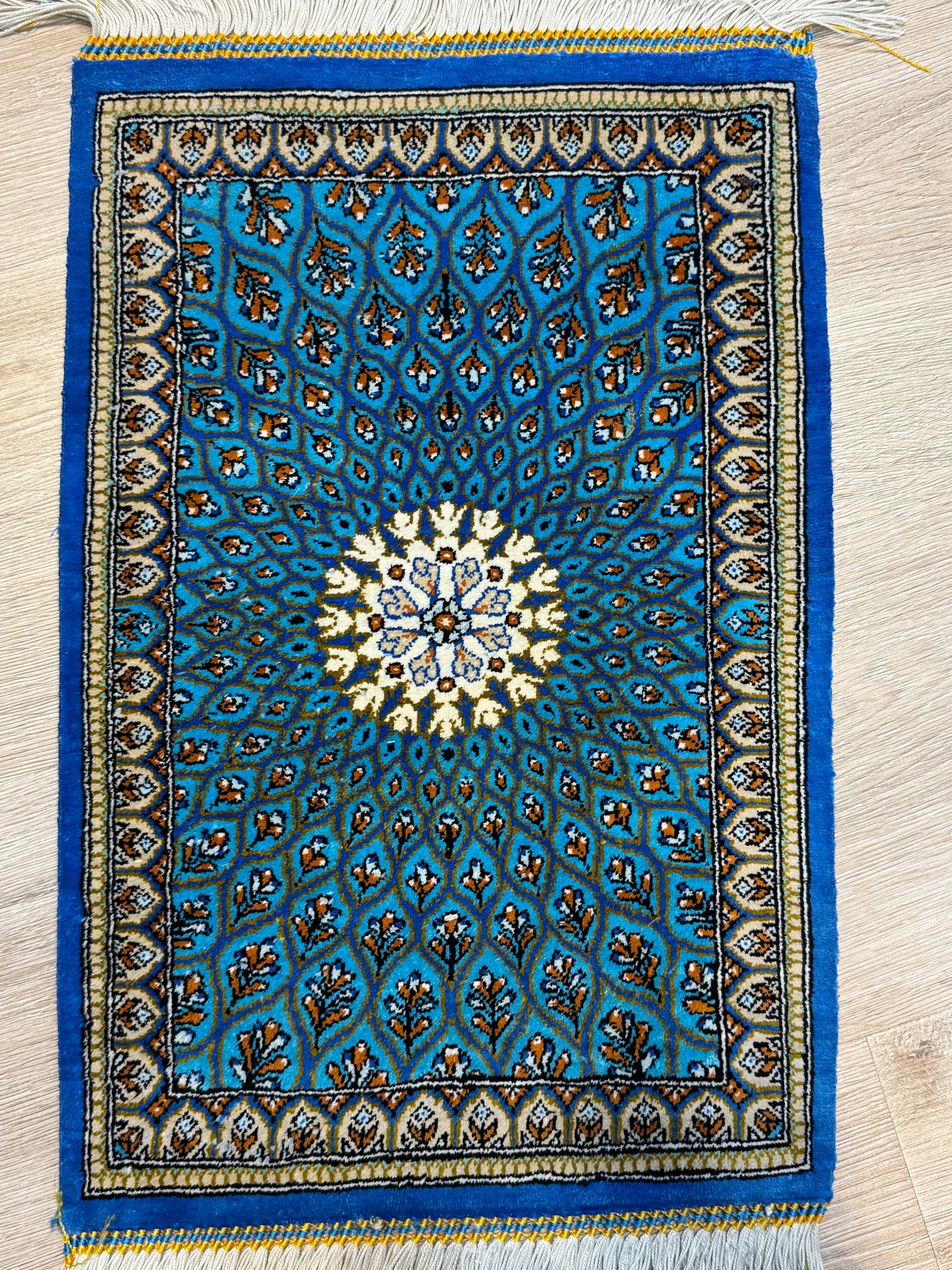 Silk Rug. Celestial Dome.