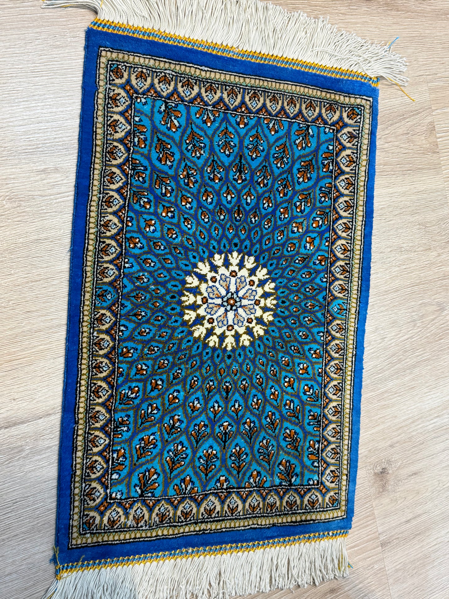 Silk Rug. Celestial Dome.