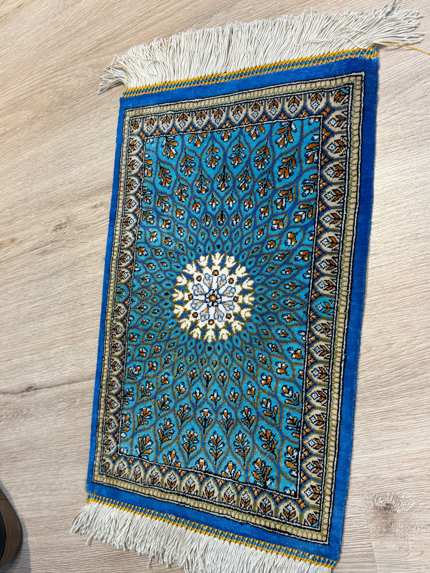 Silk Rug. Celestial Dome.