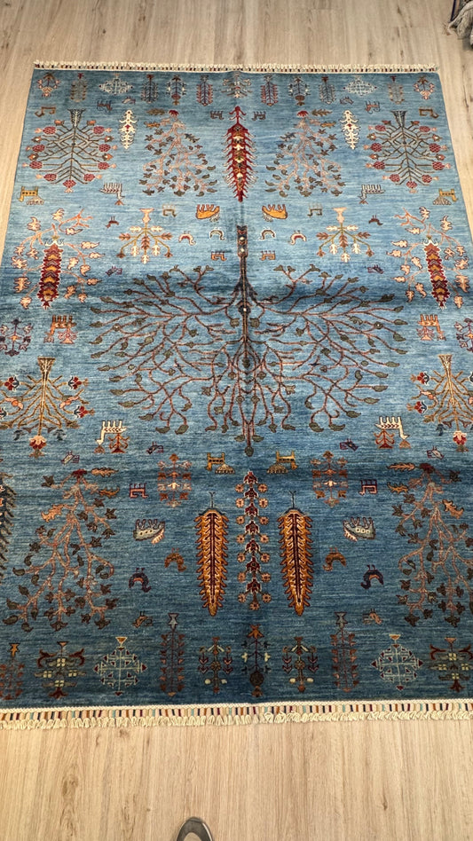 Wool Rug. Eden of Life.