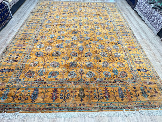 Wool Rug. Amber Garden.
