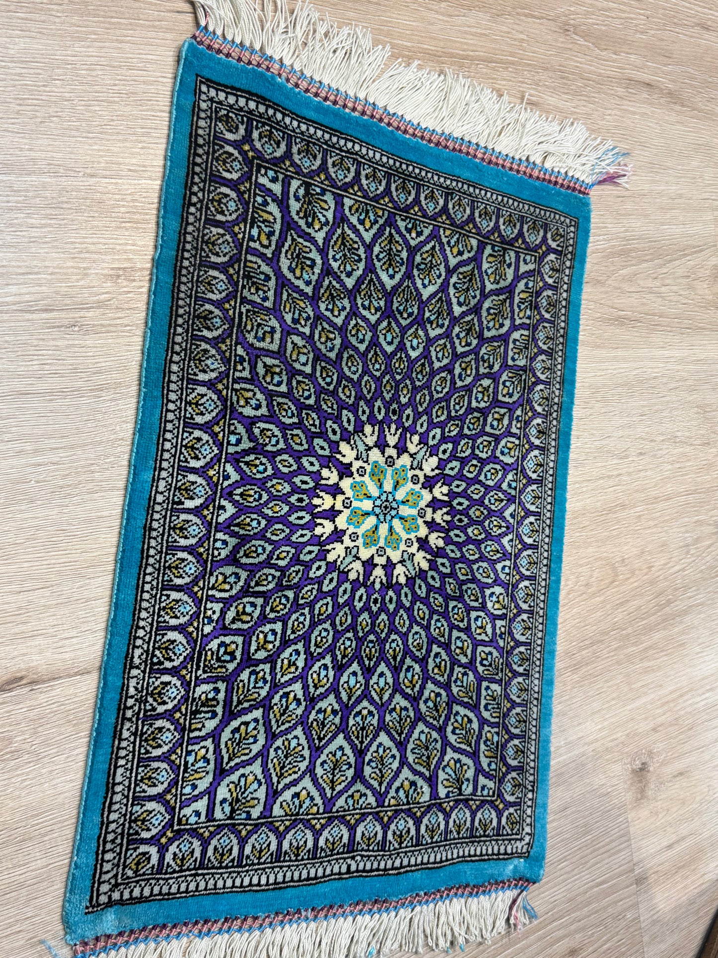 Silk Rug. Celestial Dome.