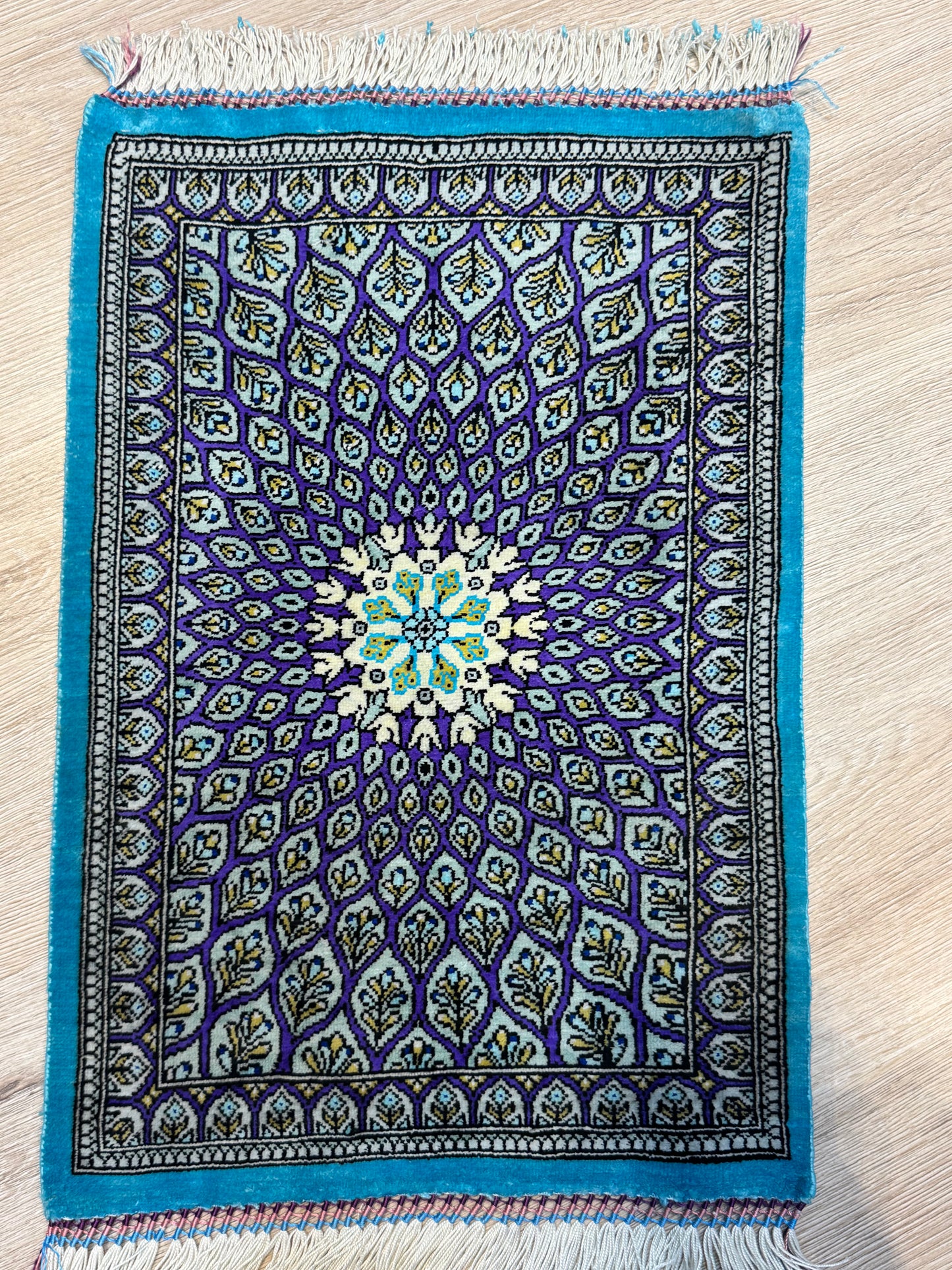 Silk Rug. Celestial Dome.