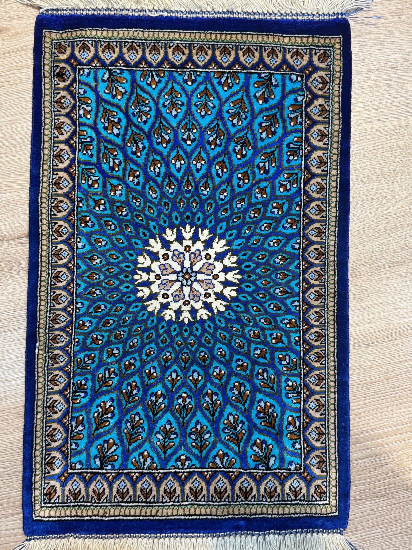 Silk Rug. Celestial Dome.