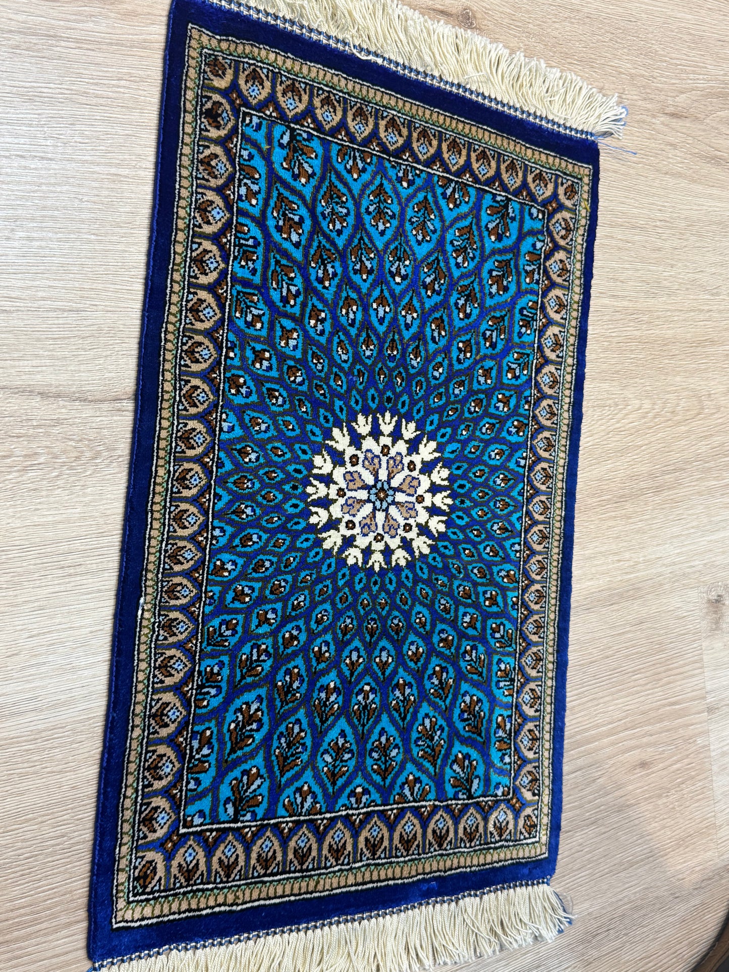 Silk Rug. Celestial Dome.