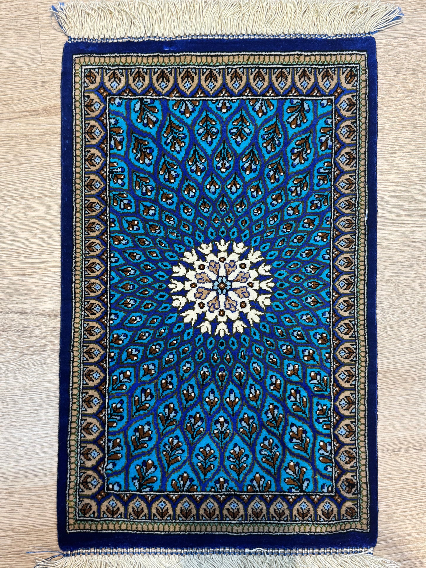 Silk Rug. Celestial Dome.