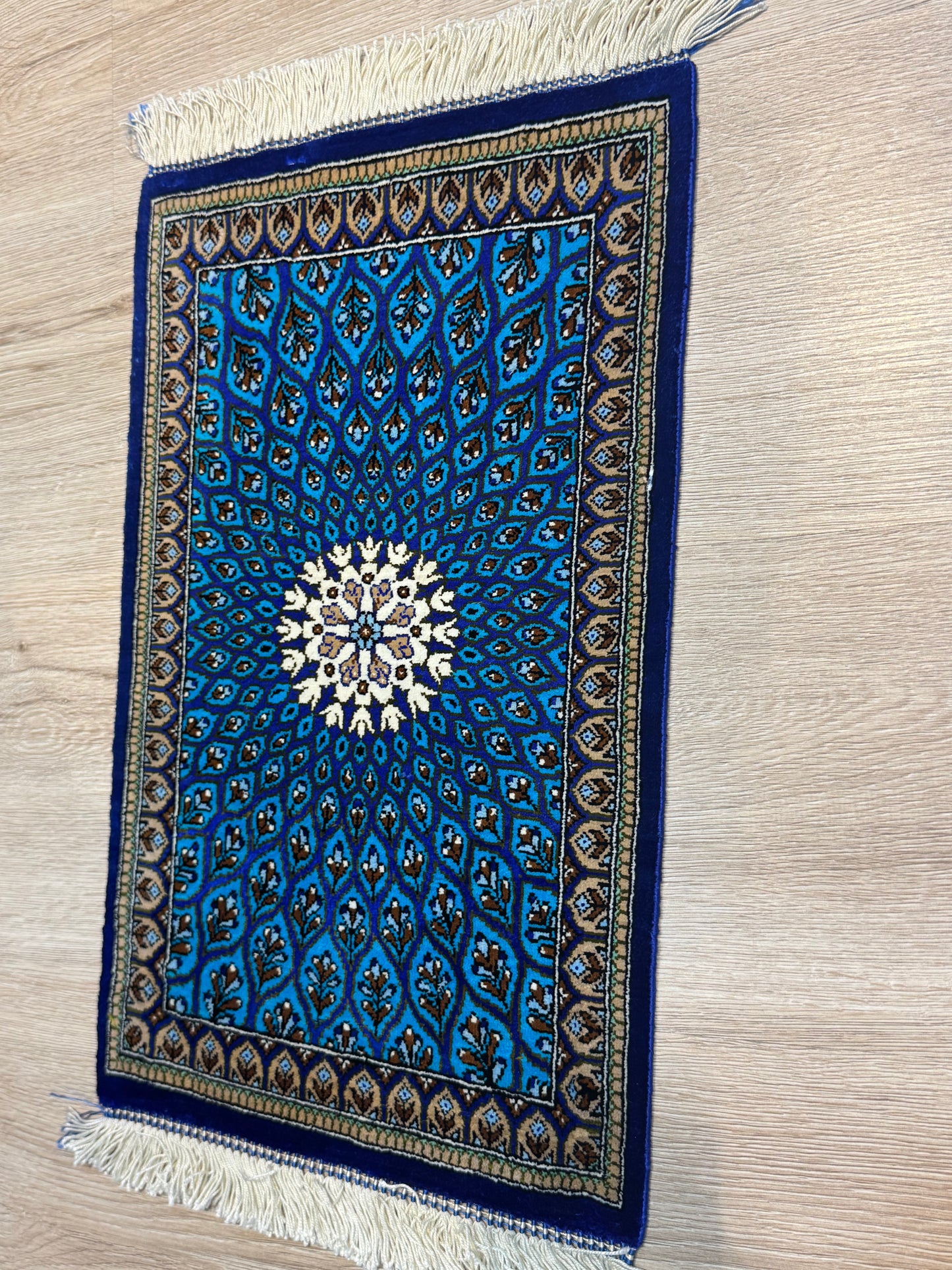 Silk Rug. Celestial Dome.