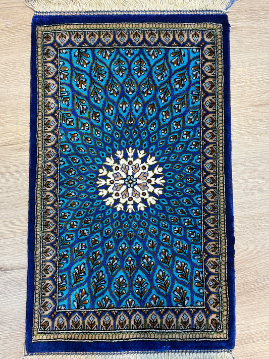 Silk Rug. Celestial Dome.