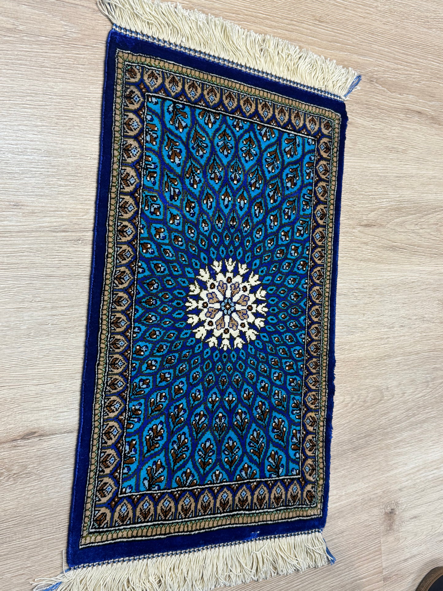 Silk Rug. Celestial Dome.