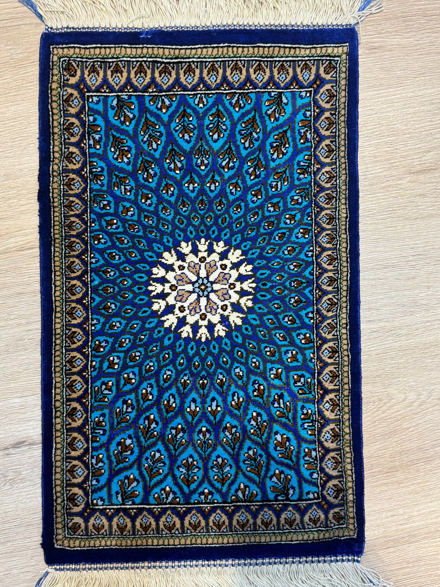 Silk Rug. Celestial Dome.