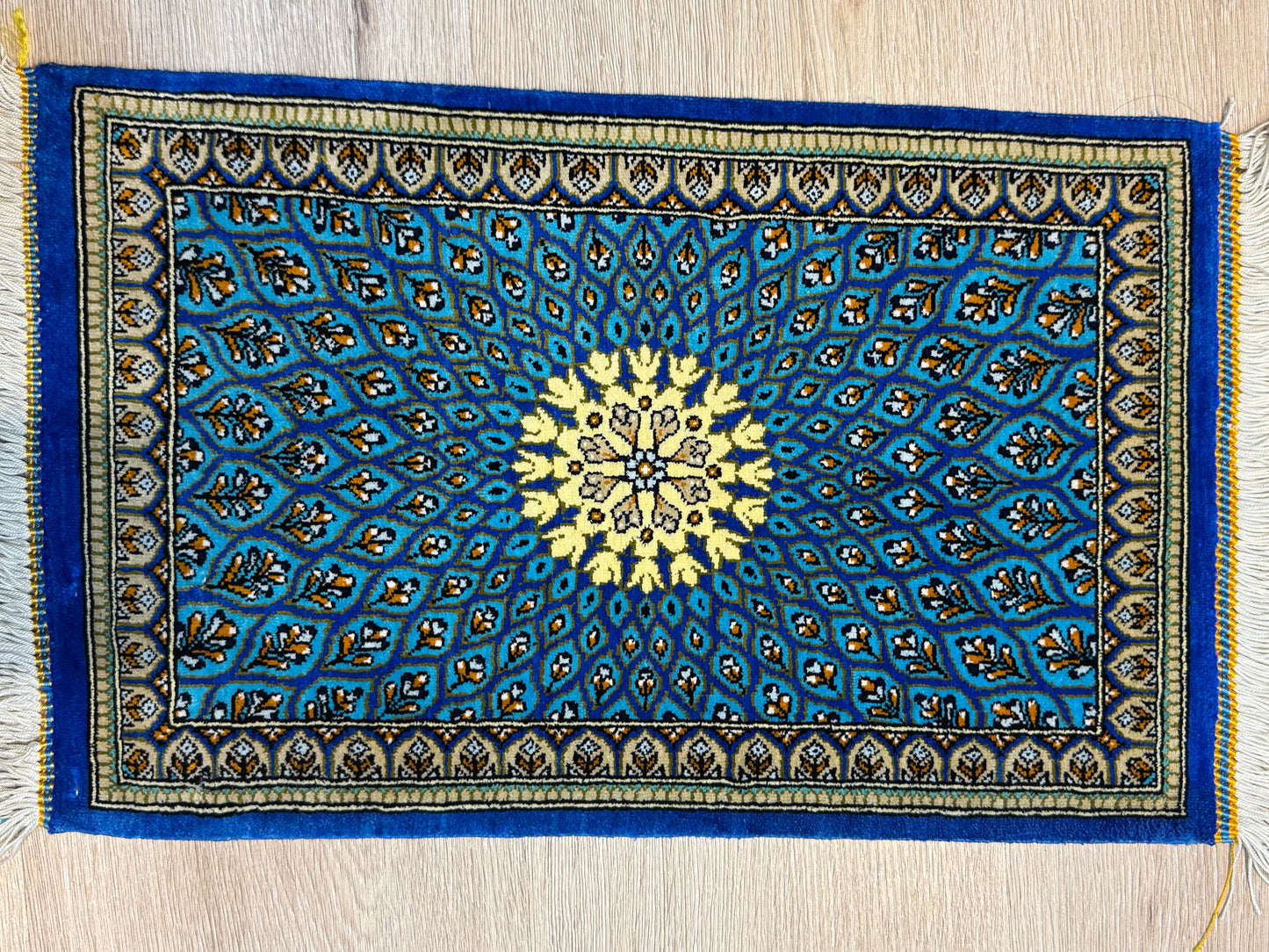 Silk Rug. Celestial Dome.