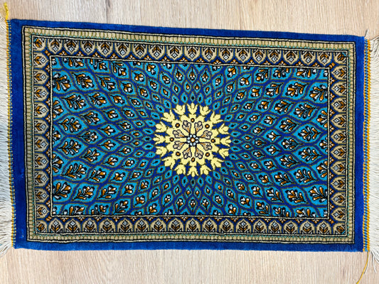 Silk Rug. Celestial Dome.