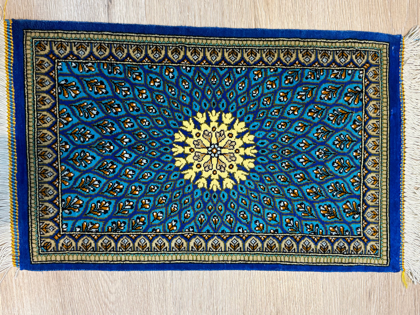 Silk Rug. Celestial Dome.