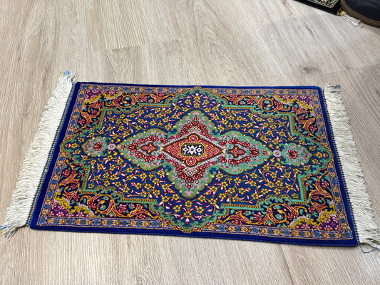 Silk Rug. Imperial Persian.