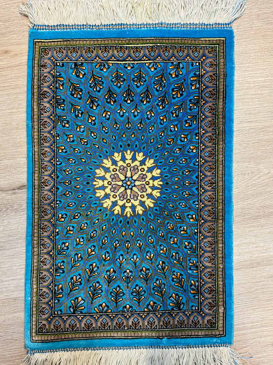 Silk Rug. Celestial Dome.