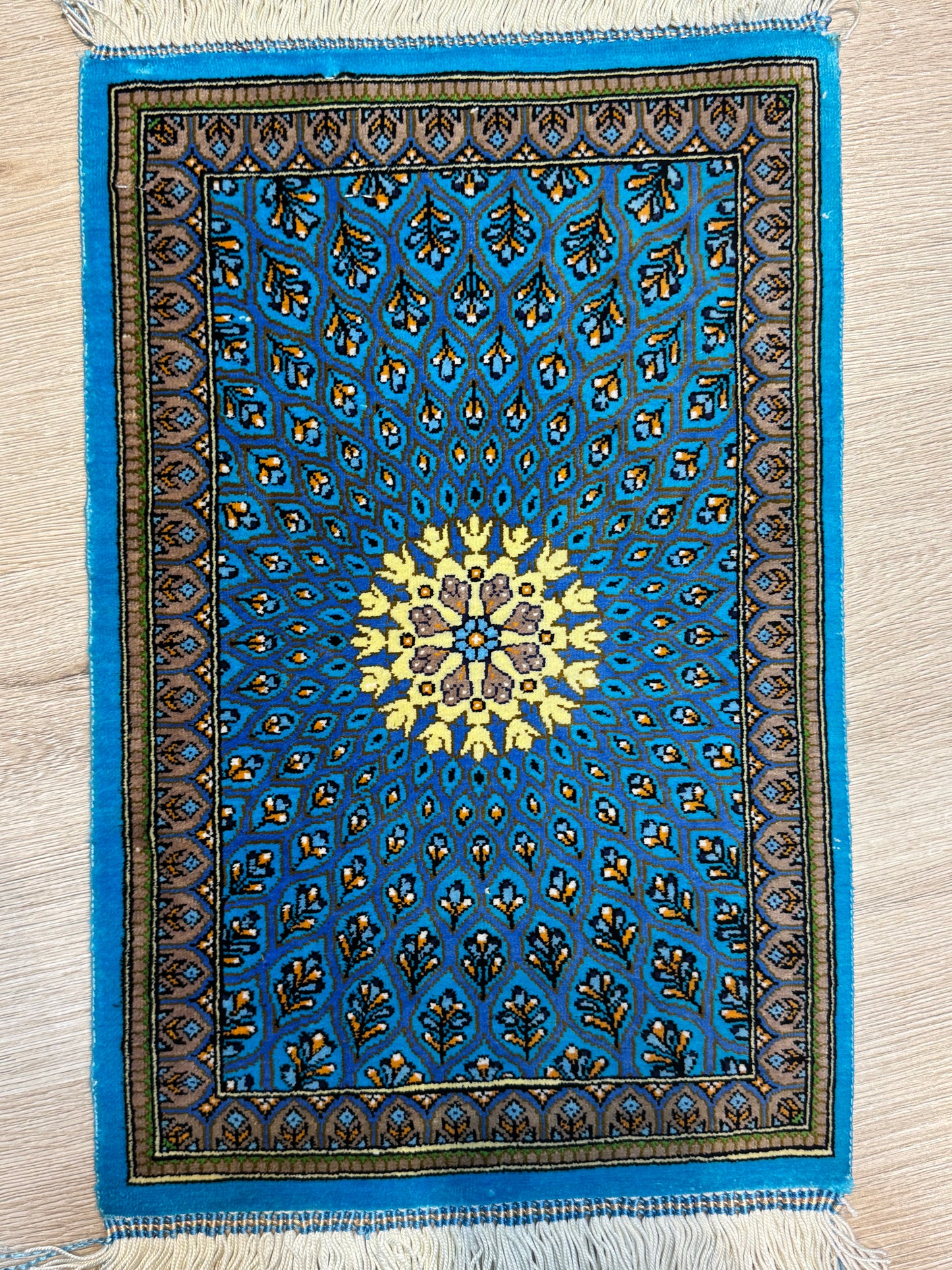 Silk Rug. Celestial Dome.