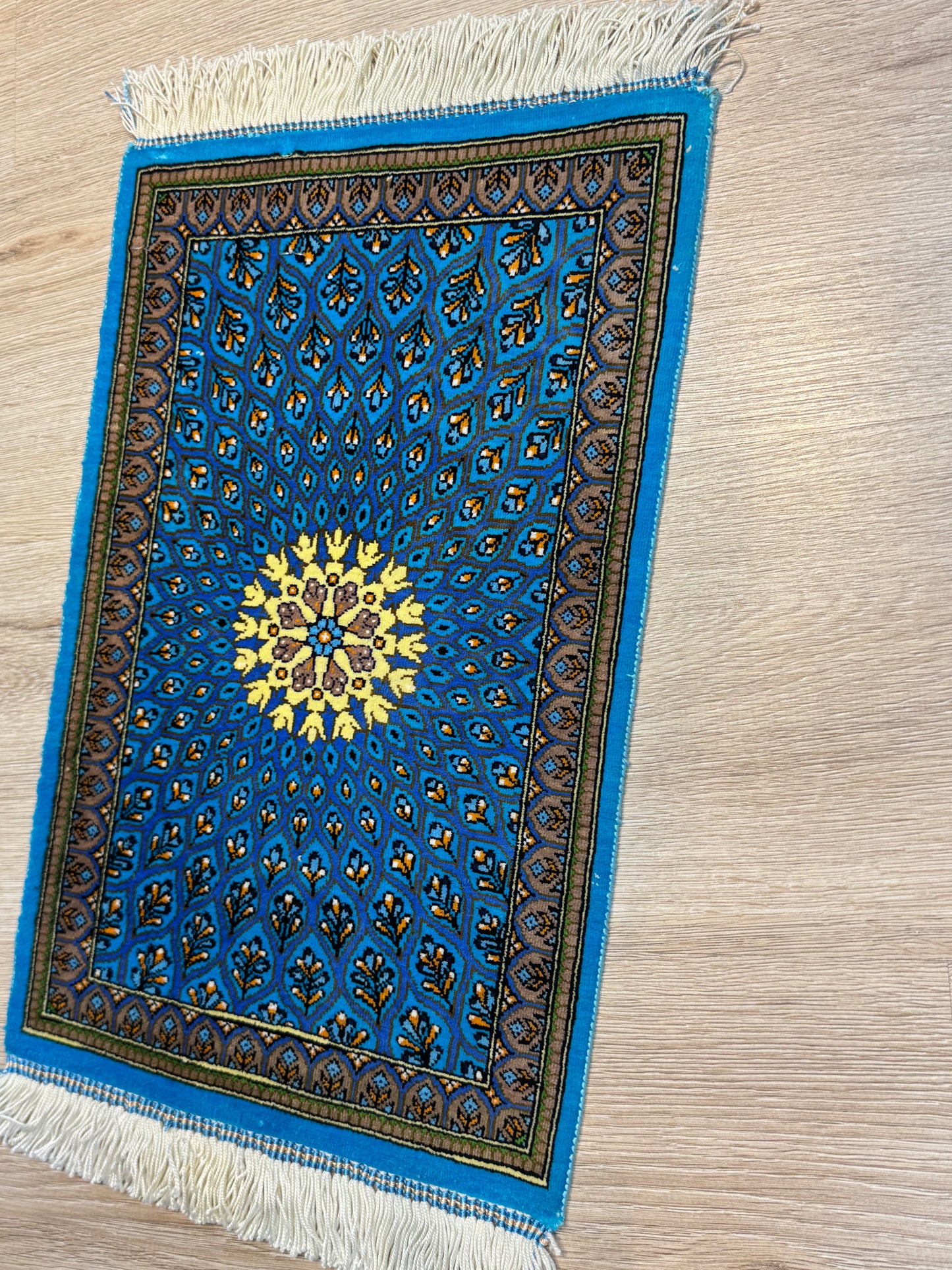 Silk Rug. Celestial Dome.