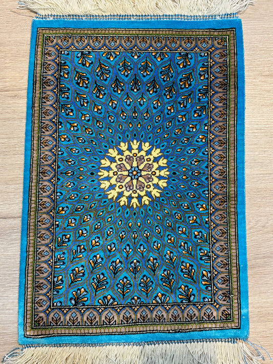 Silk Rug. Celestial Dome.