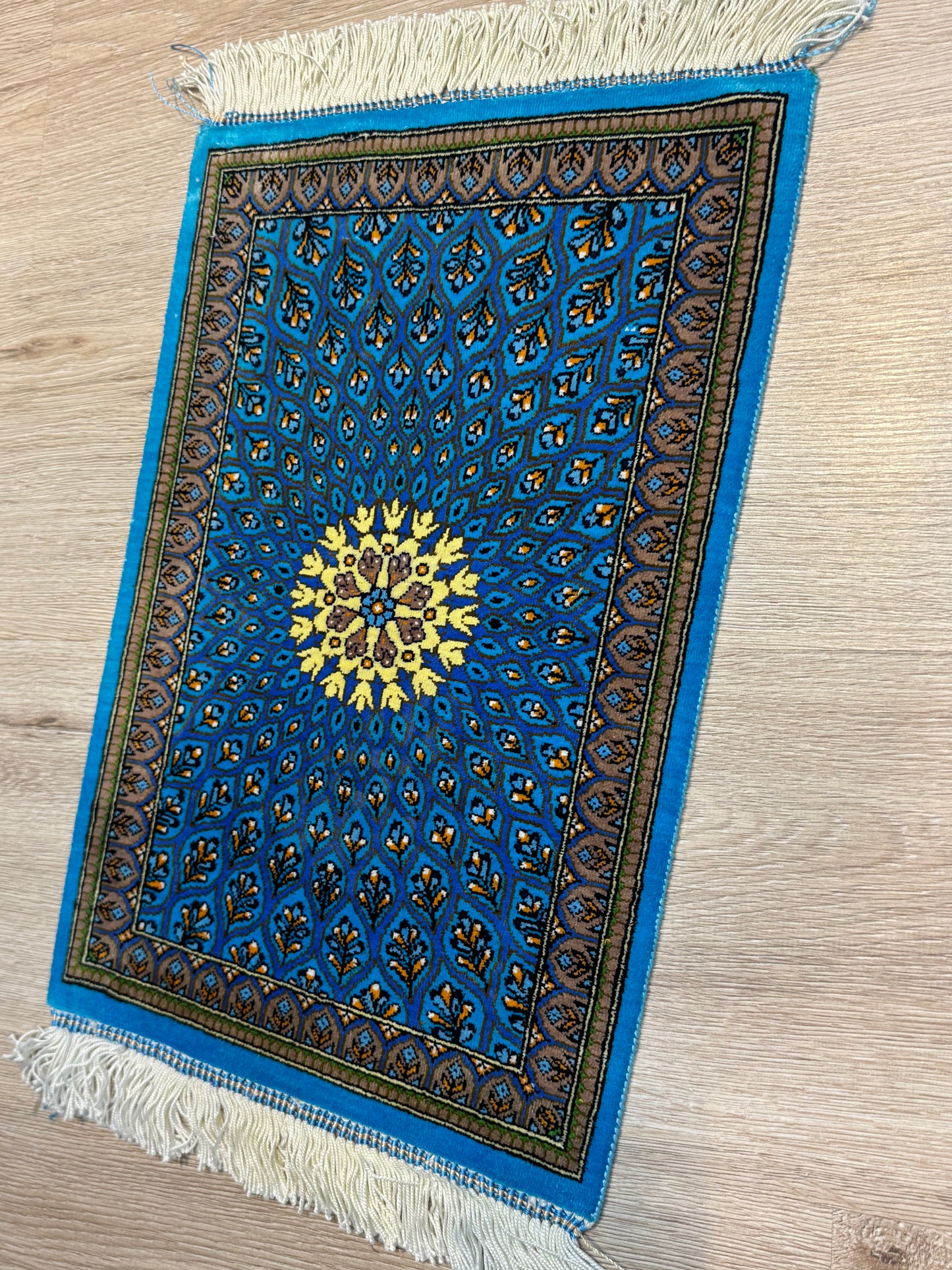 Silk Rug. Celestial Dome.