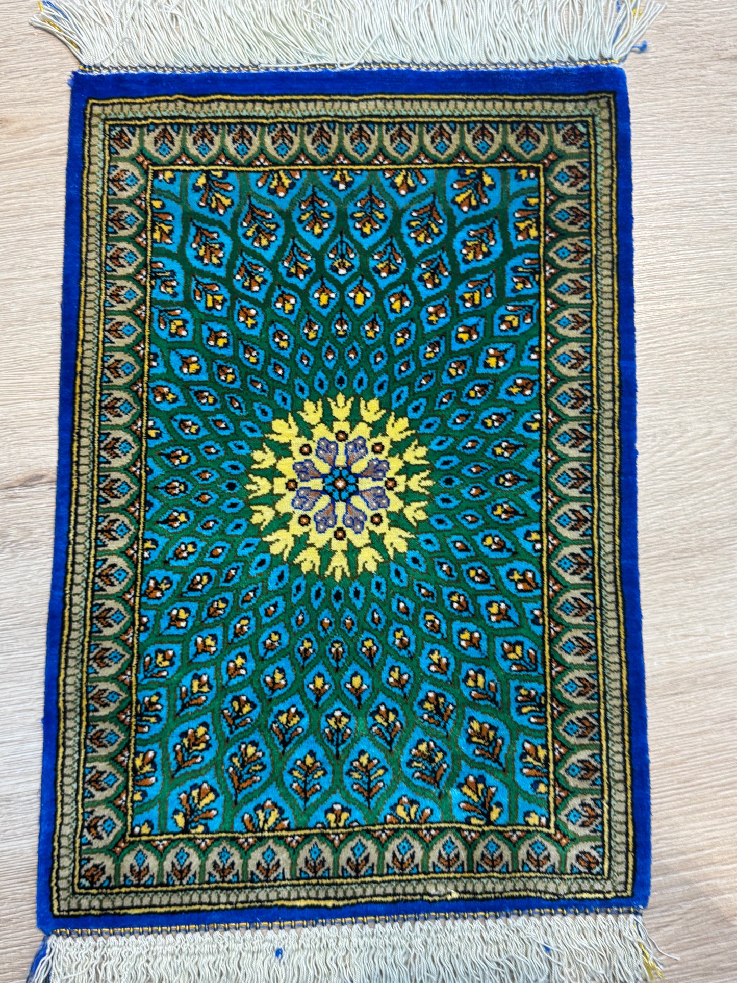 Silk Rug. Celestial Dome.