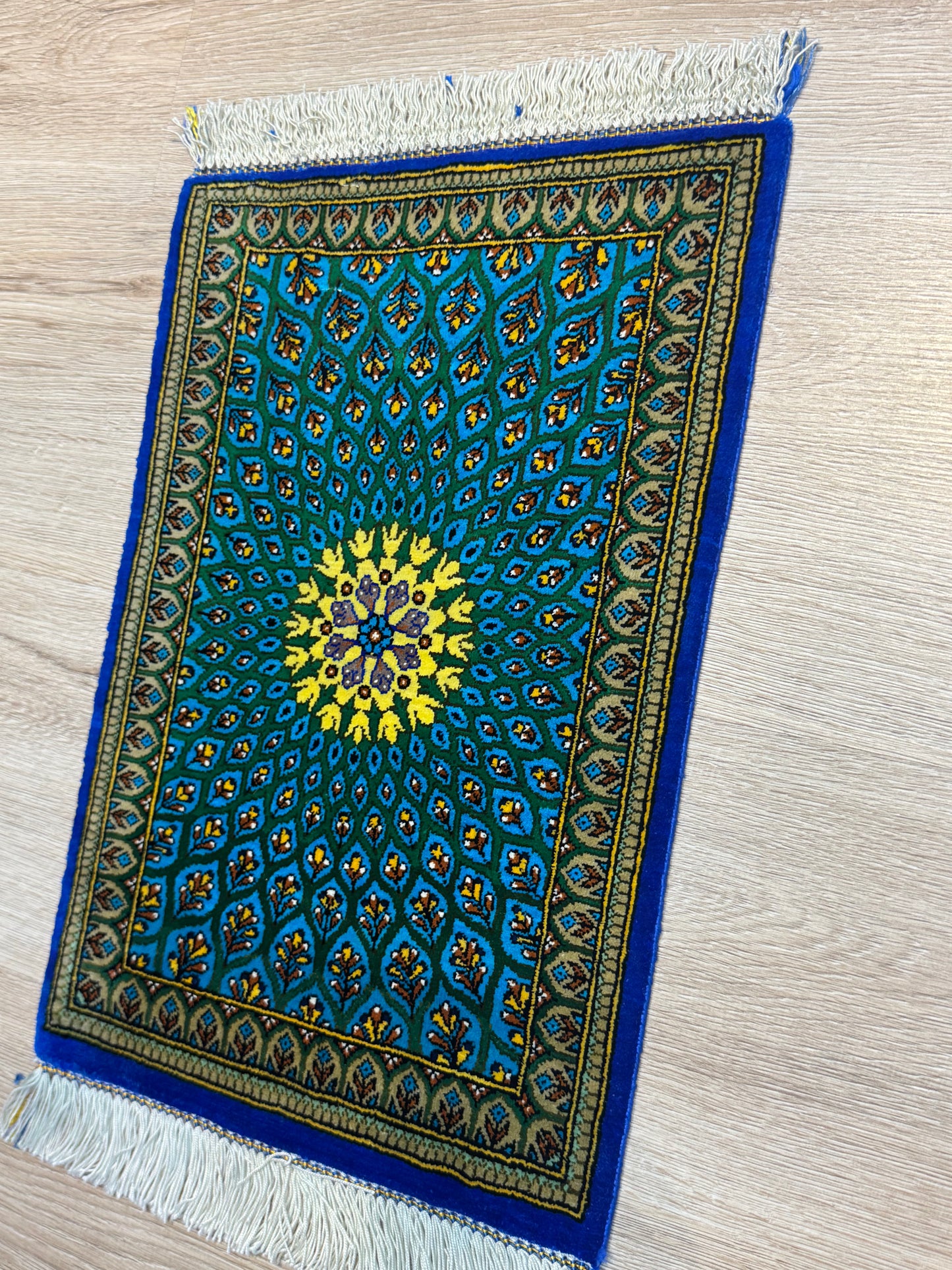 Silk Rug. Celestial Dome.