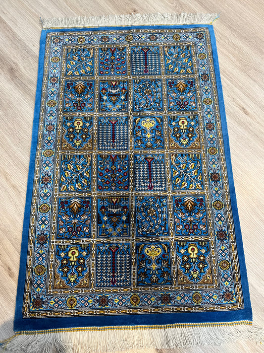 Silk Rug. Eternal Four Seasons.