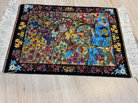 Silk Rug. Heaven on Earth.