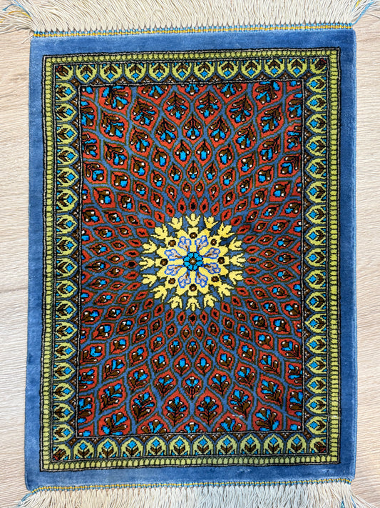 Silk Rug. Celestial Dome.