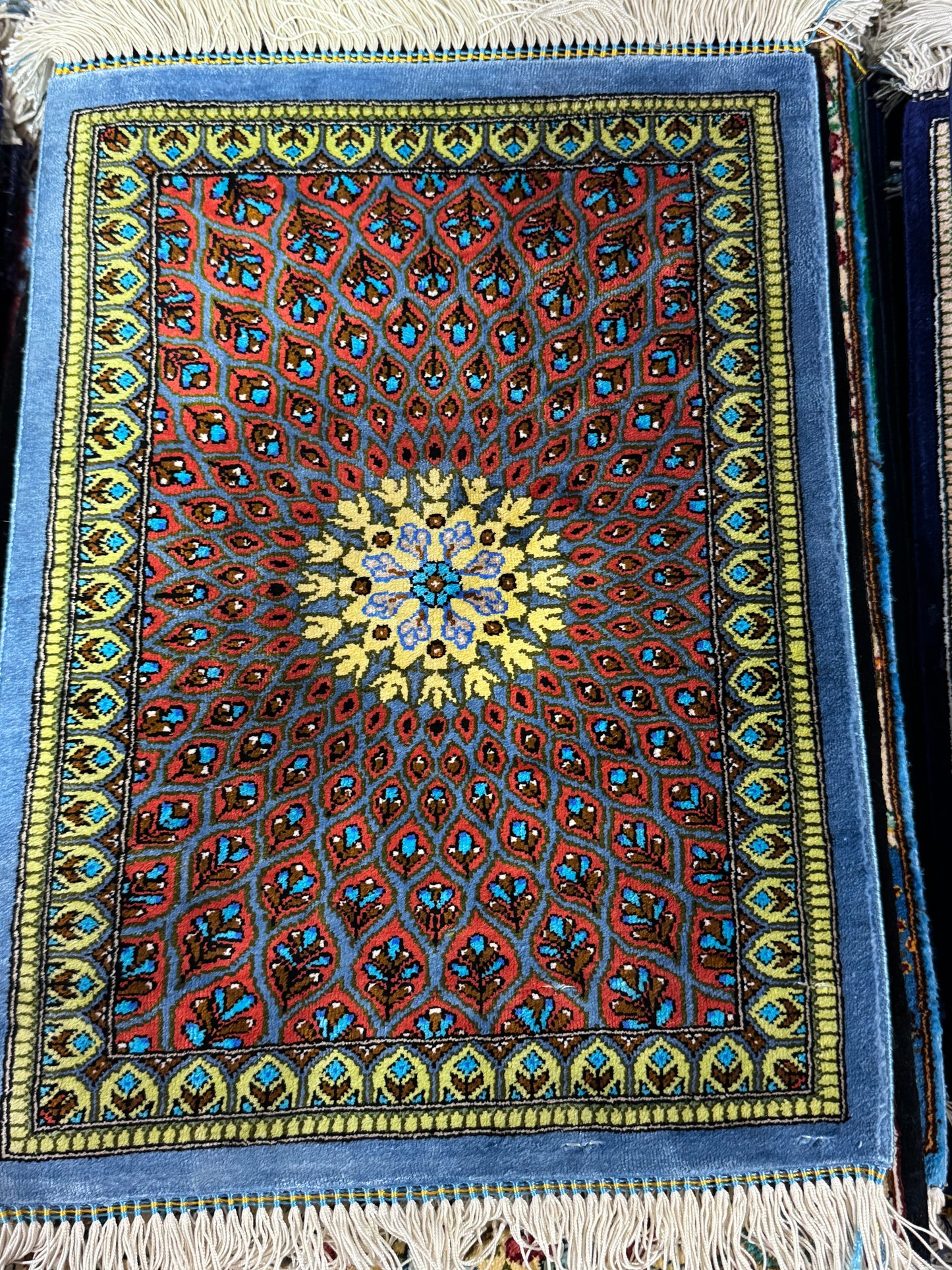 Silk Rug. Celestial Dome.