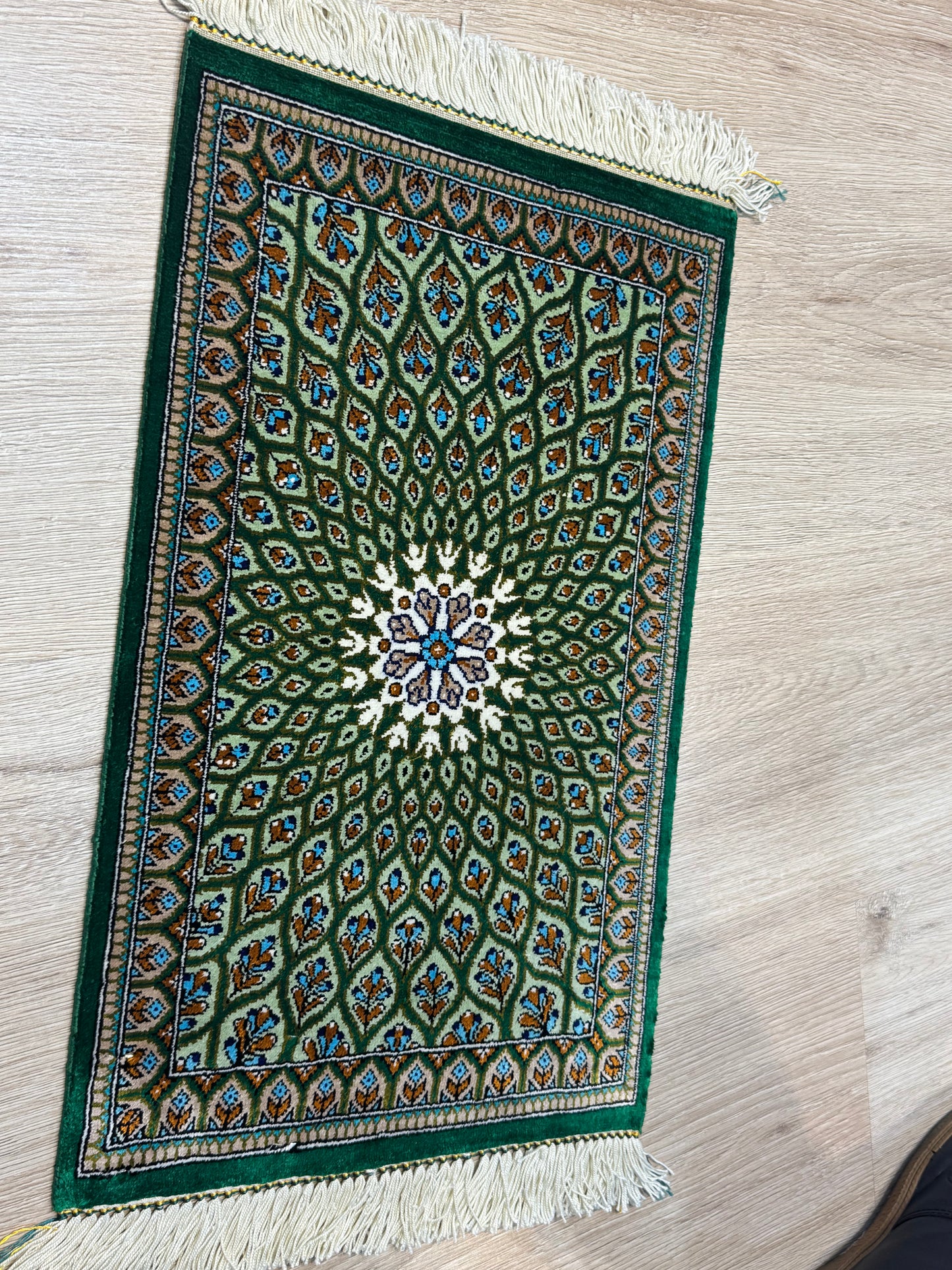 Silk Rug. Celestial Dome.