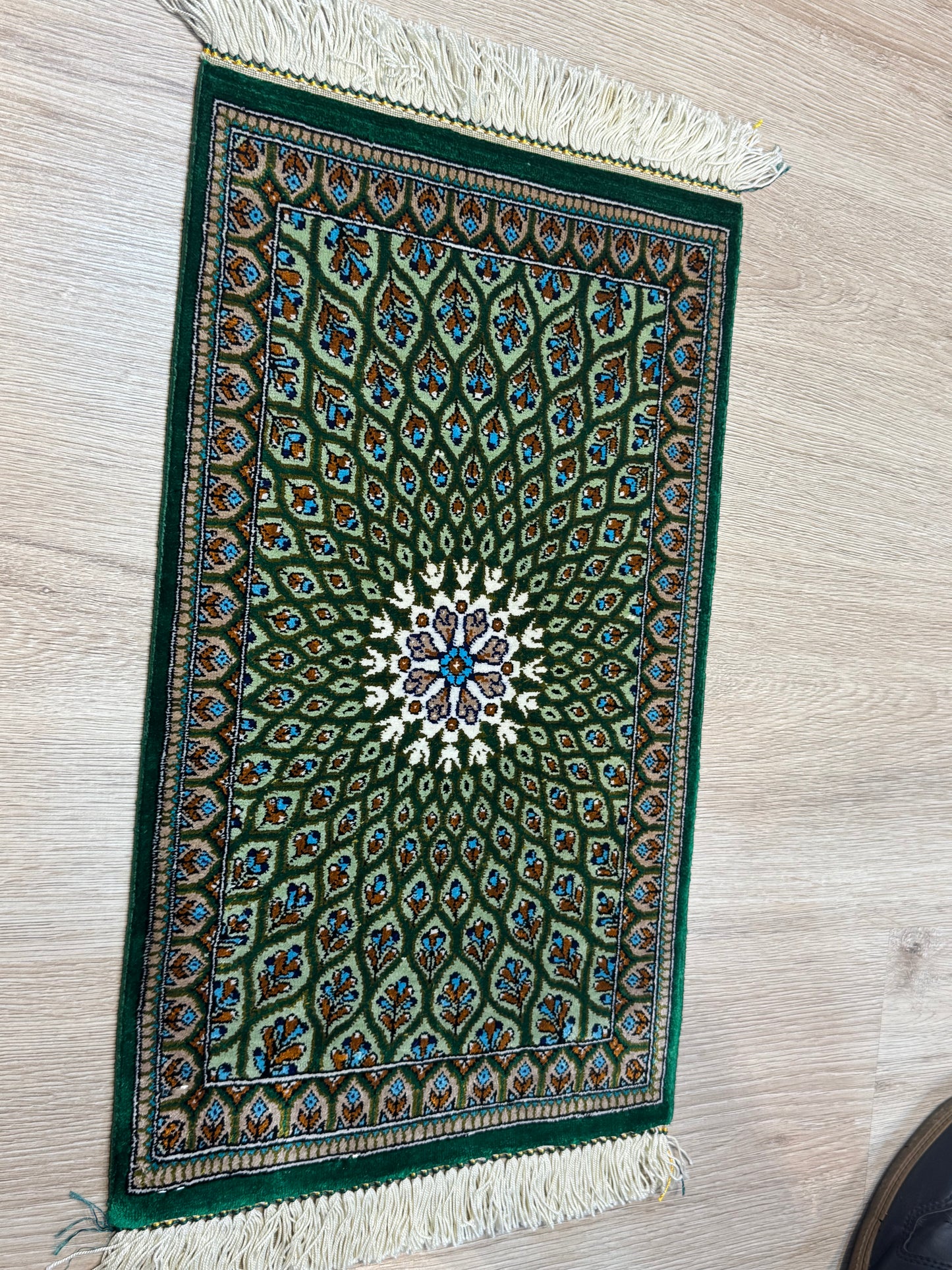 Silk Rug. Celestial Dome.