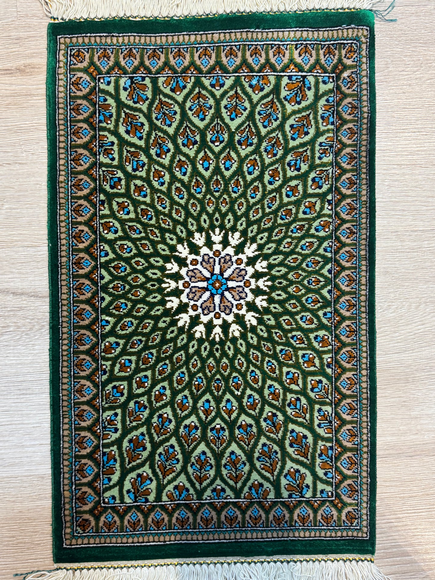 Silk Rug. Celestial Dome.