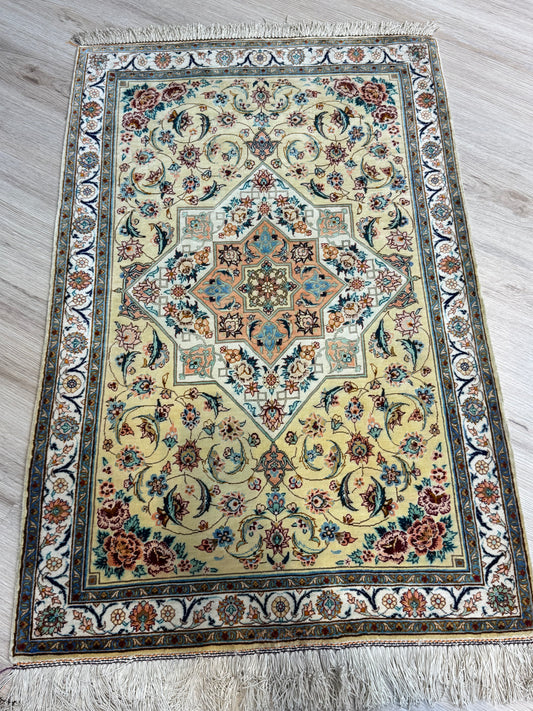 Silk Rug. Samarkand.