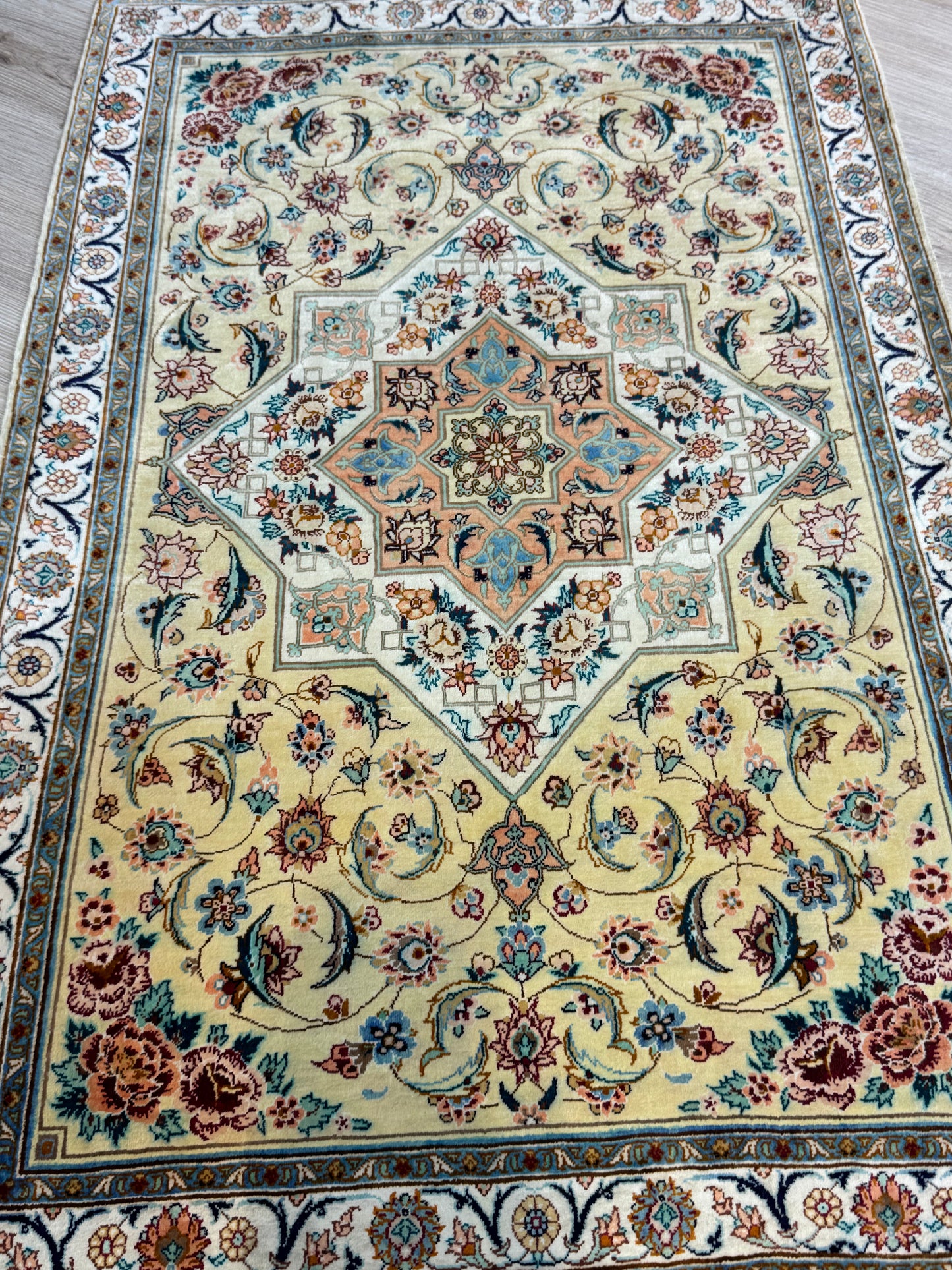 Silk Rug. Samarkand.