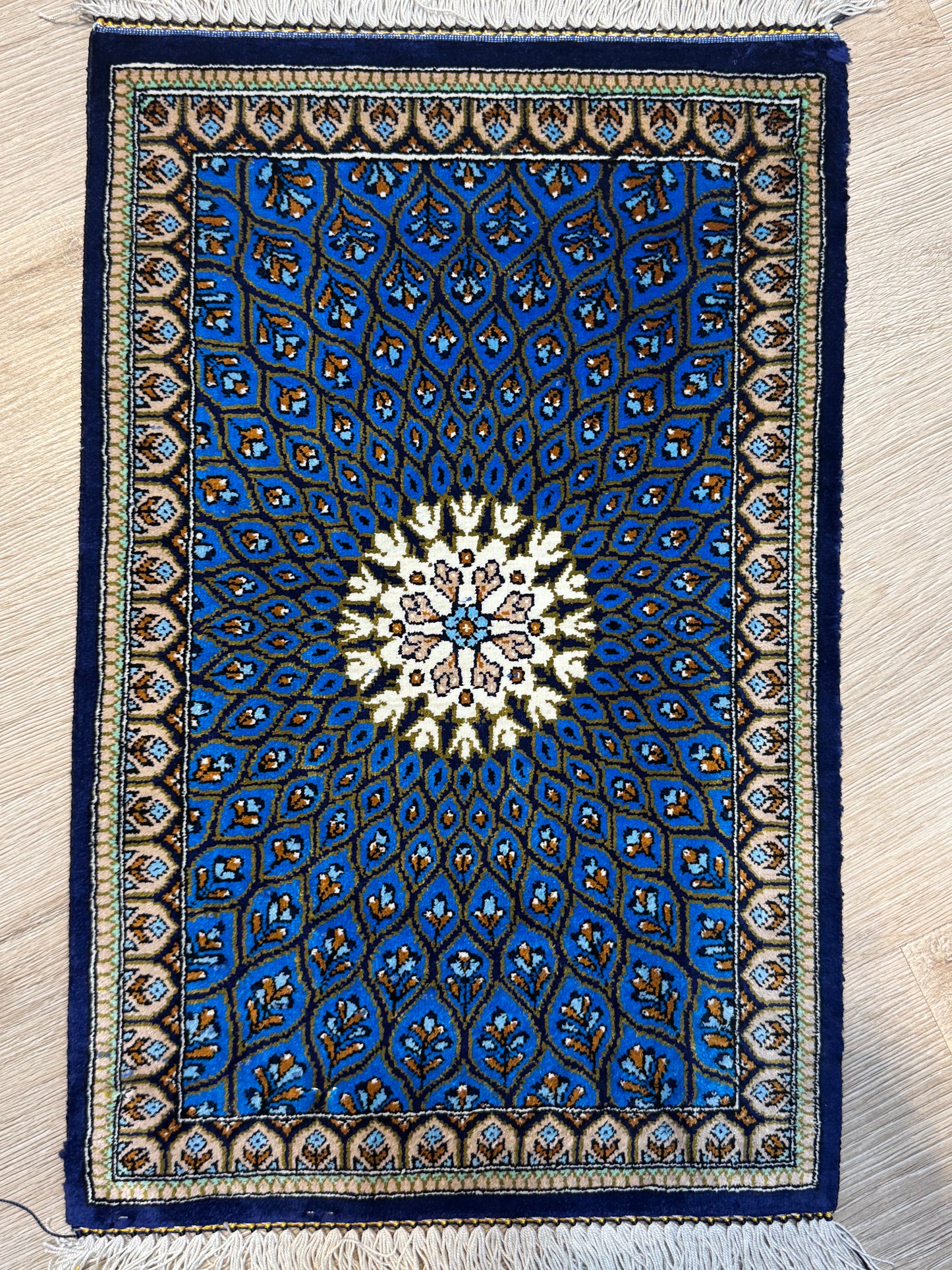 Silk Rug. Celestial Dome.