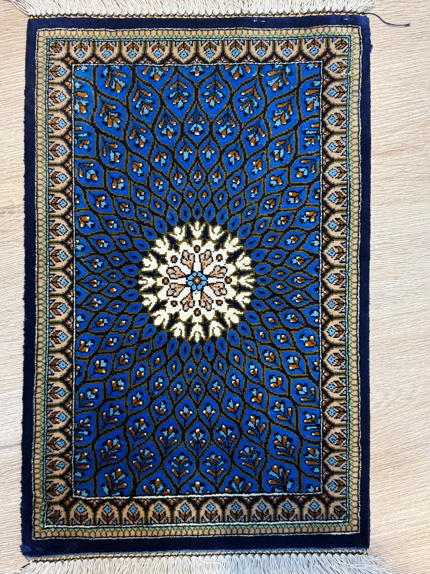 Silk Rug. Celestial Dome.