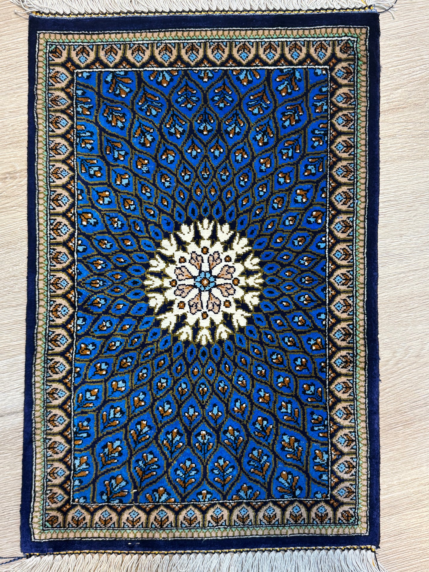 Silk Rug. Celestial Dome.