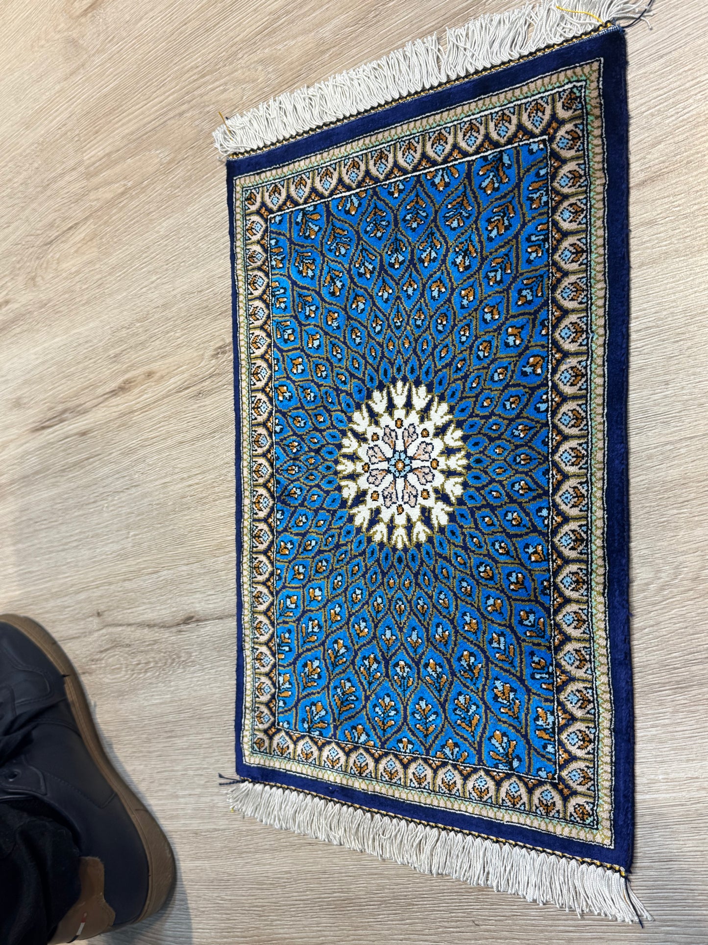 Silk Rug. Celestial Dome.