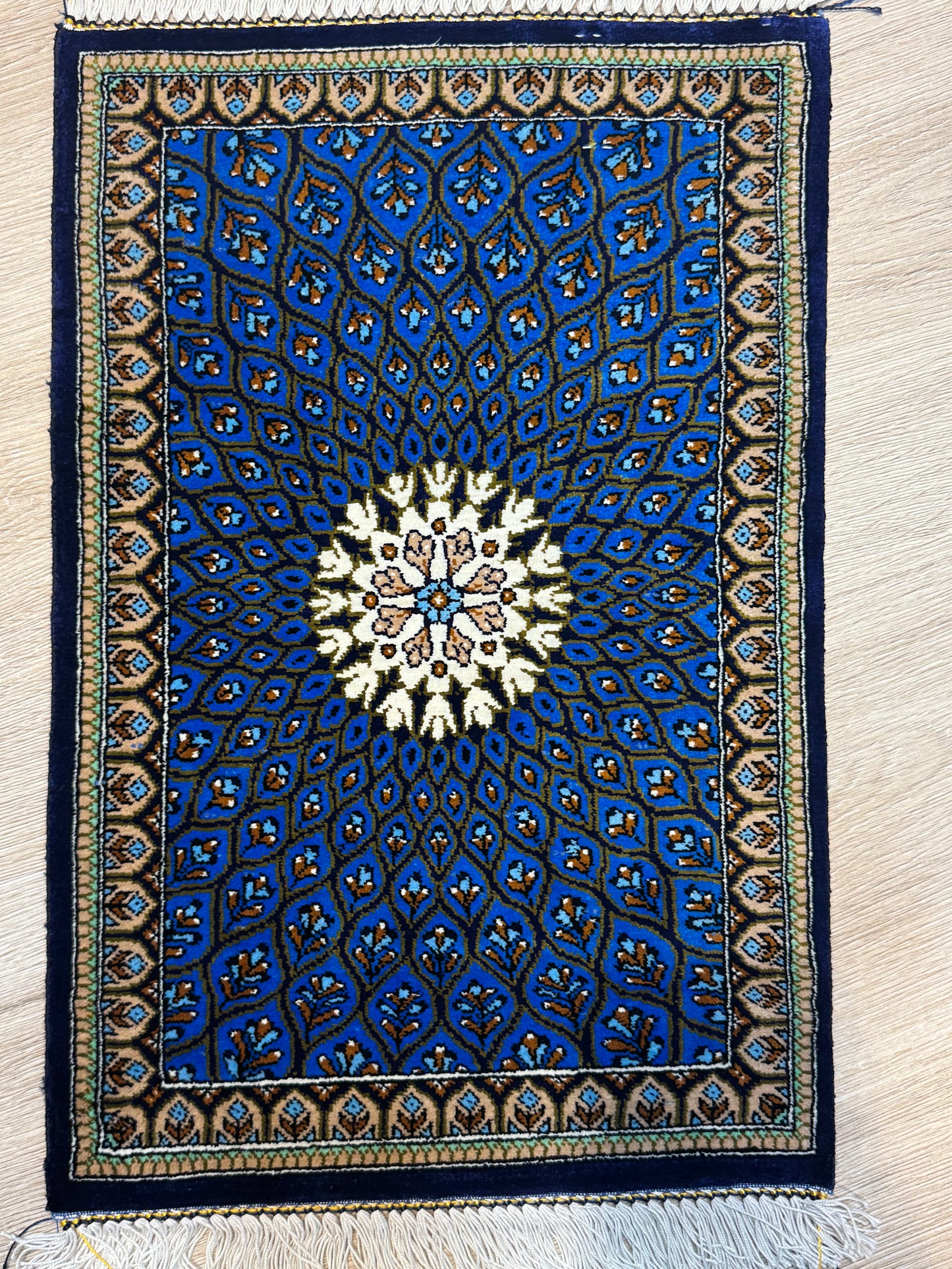 Silk Rug. Celestial Dome.