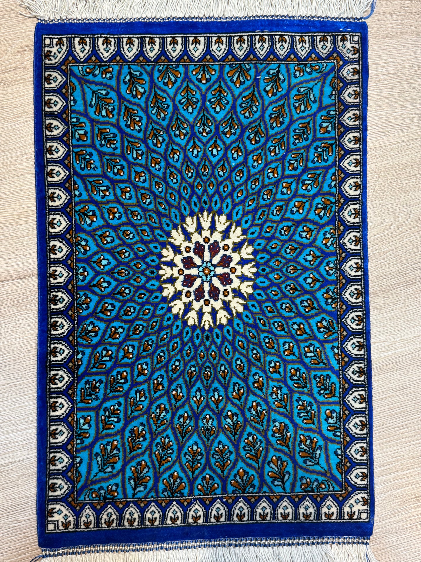 Silk Rug. Celestial Dome.