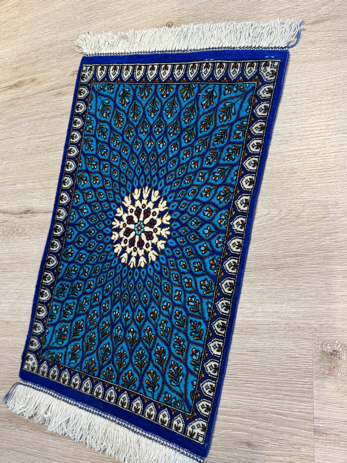 Silk Rug. Celestial Dome.