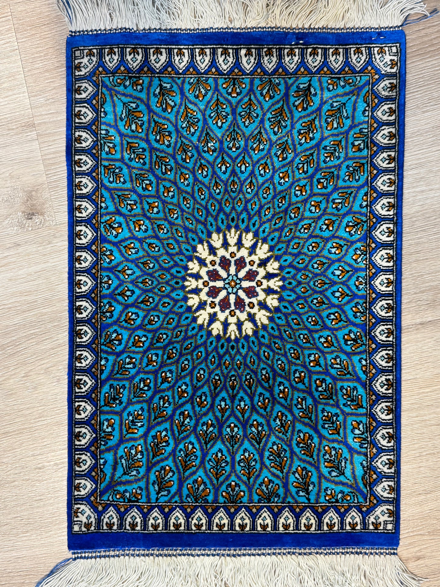 Silk Rug. Celestial Dome.