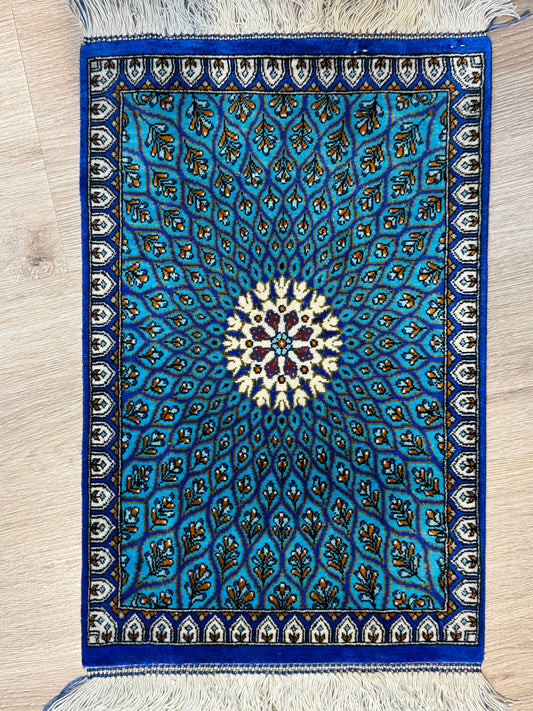 Silk Rug. Celestial Dome.