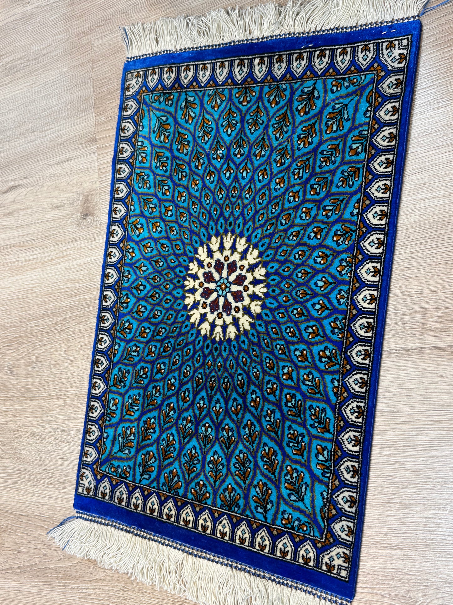 Silk Rug. Celestial Dome.