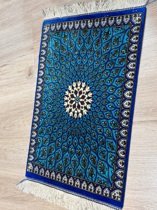 Silk Rug. Celestial Dome.